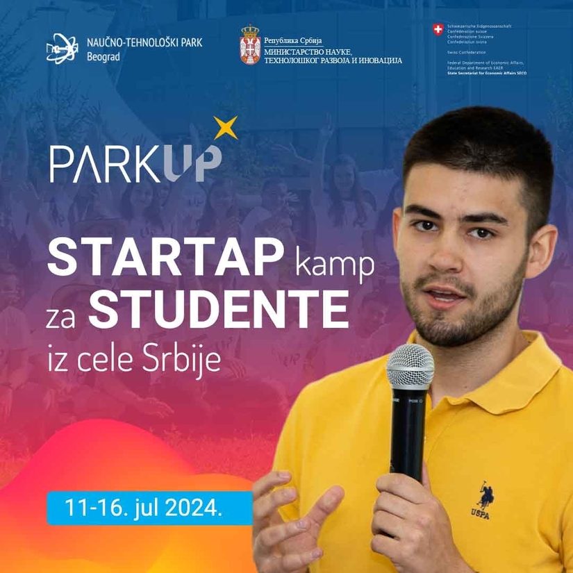 Prijave za studentski startap kamp ParkUP! 2024 otvorene za studente iz cele Srbije – Zakorači u jedinstvenu preduzetničku avanturu 